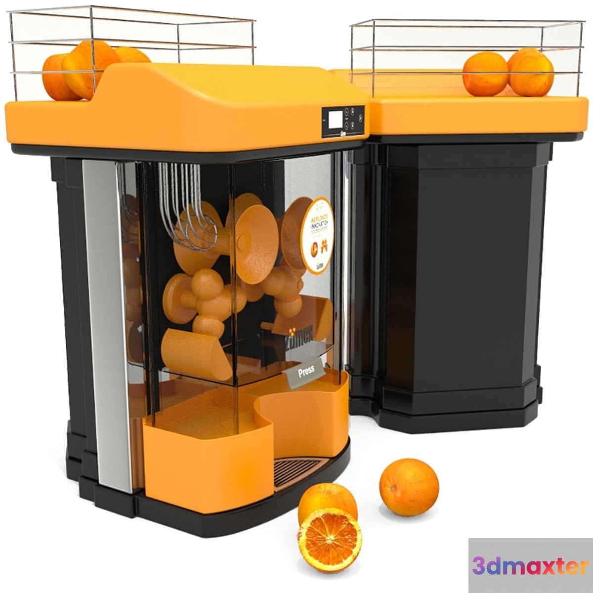 Profesionnal juicer machine 3D Max