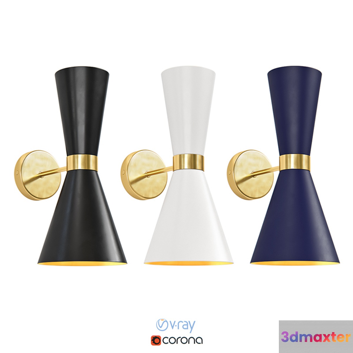Sconce Delightfull Cairo 3D Max