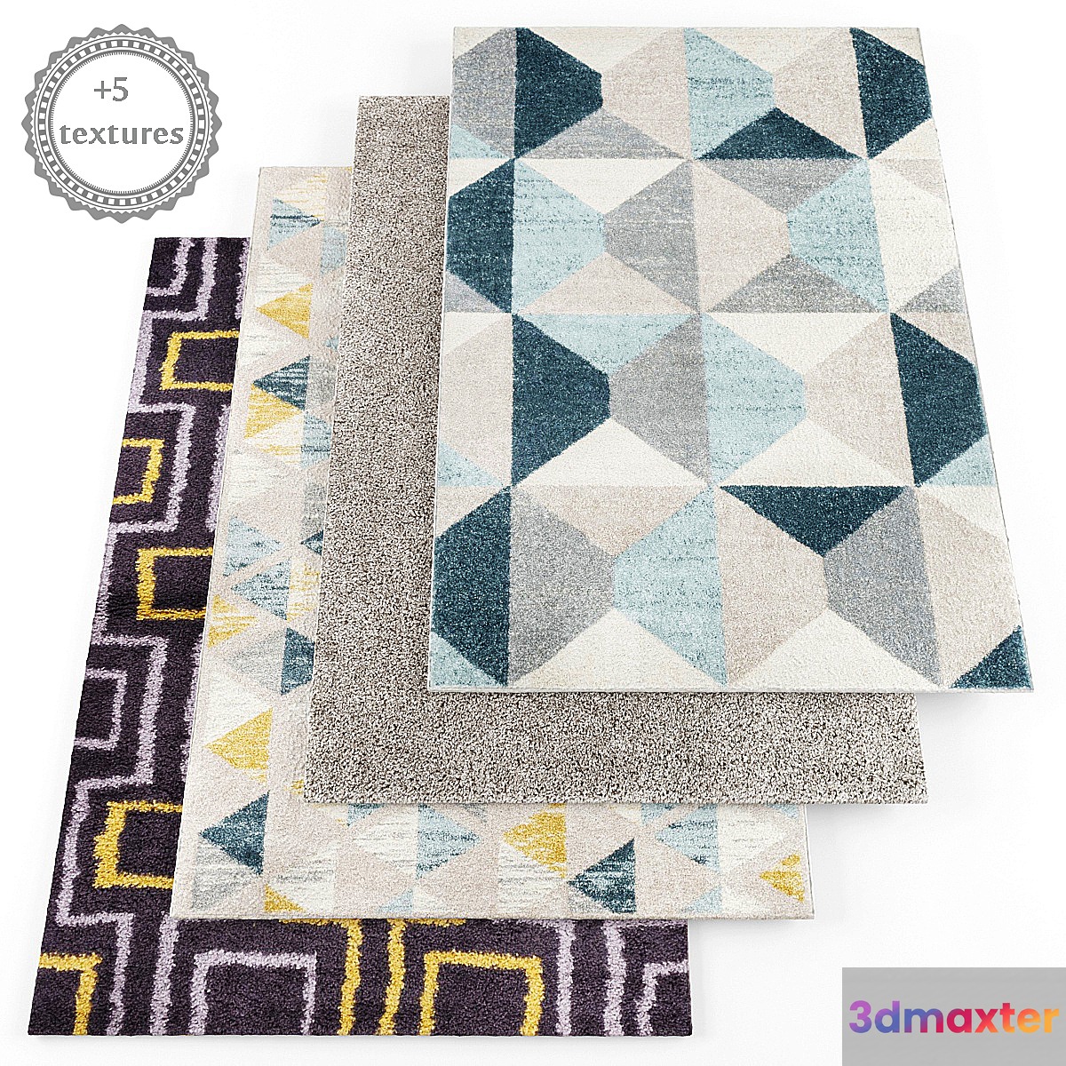 Rugs set62 3D Max