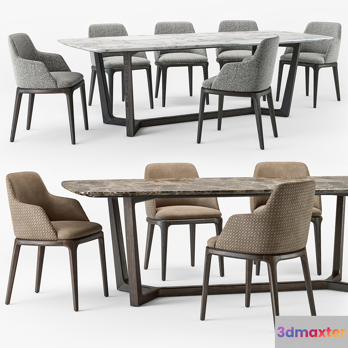 Grace armchair concorde table set