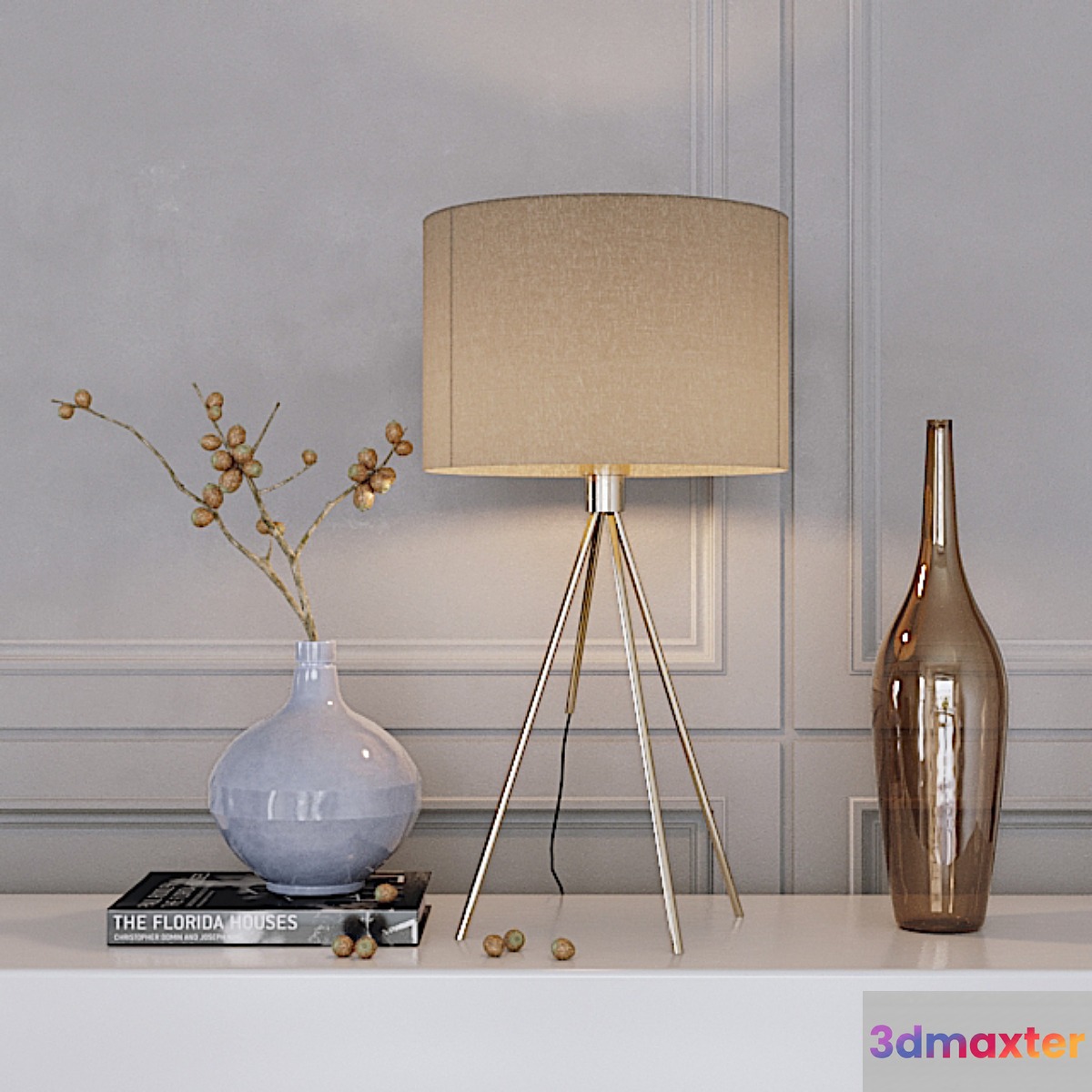 Decorative set 3D Max