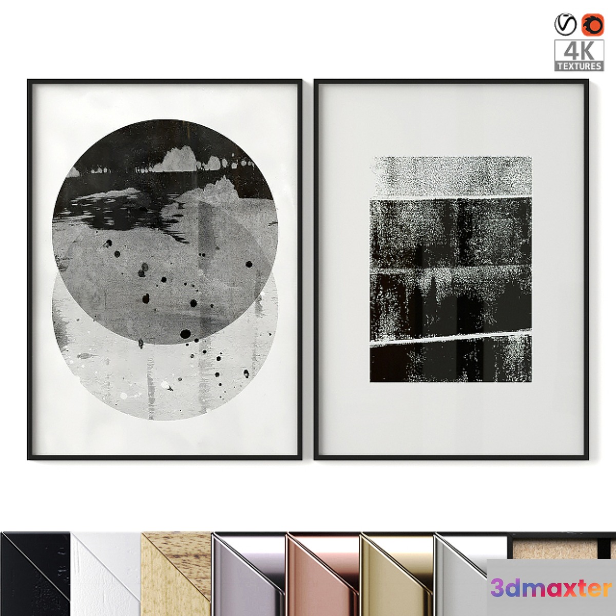 Abstract Pair Posters 08