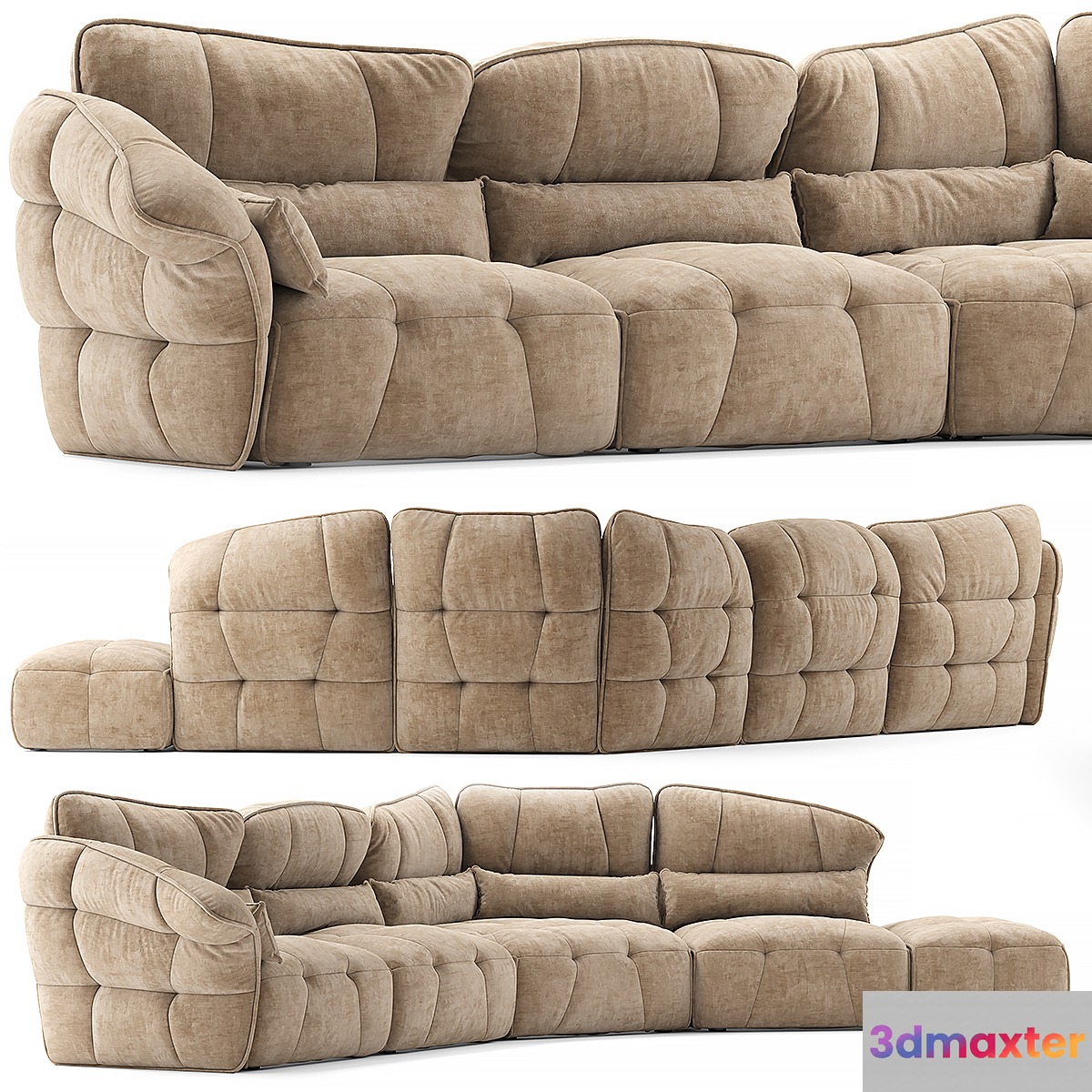 Sofa MAXDIVANI EVER 3D Max