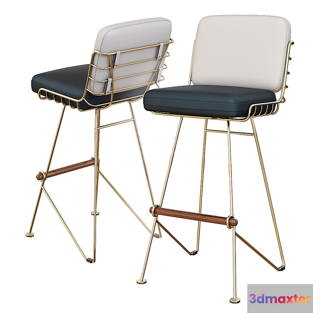 BAR CHAIR Loft Designe 1419 3D Max