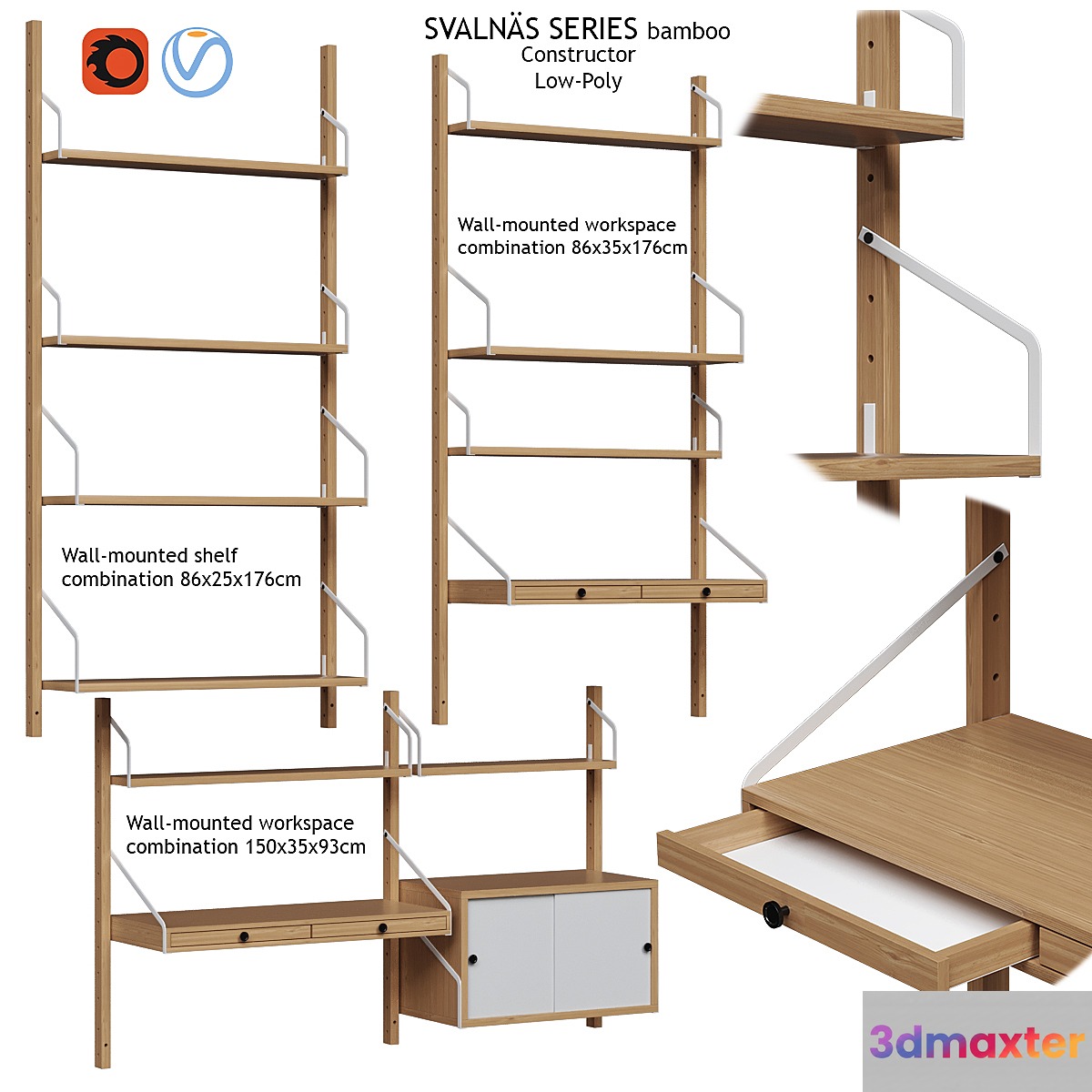 Svalnas Ikea type 3 system and furniture designer vol. 1