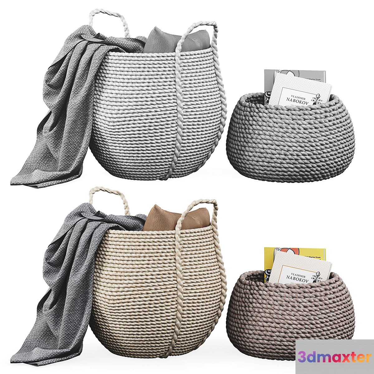 Baskets decor set - No.5