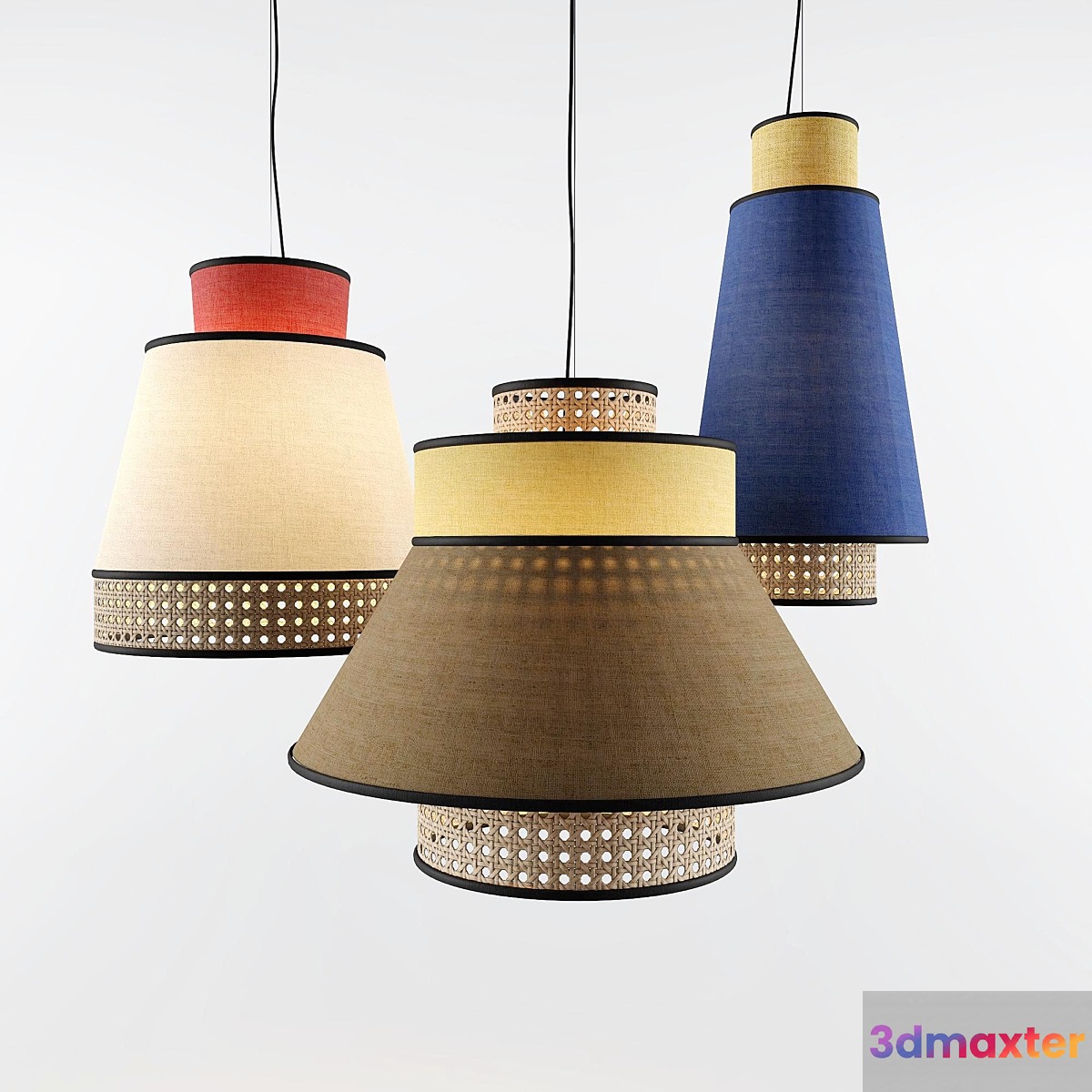 singapour pendant light 3D Max