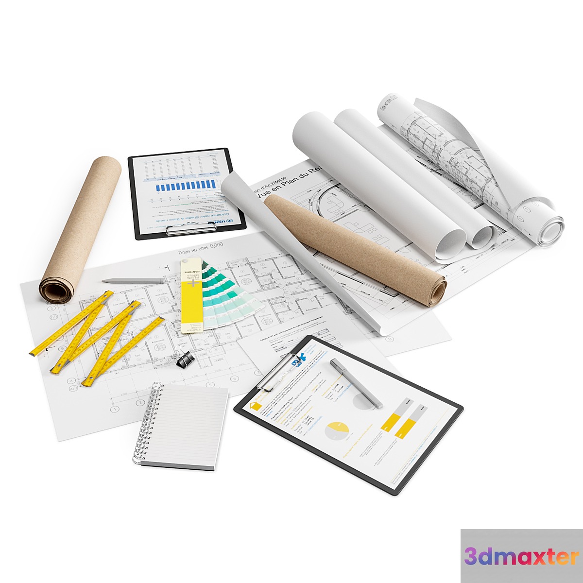 Office Workplace Decor Set 1