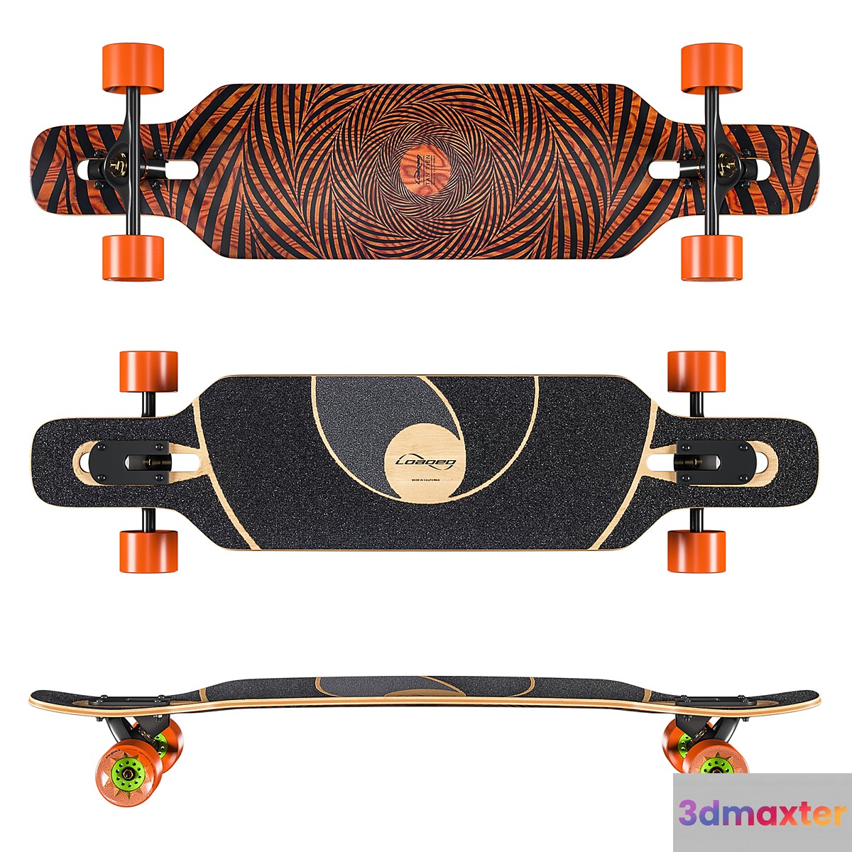 Loaded tan tien 3D Max