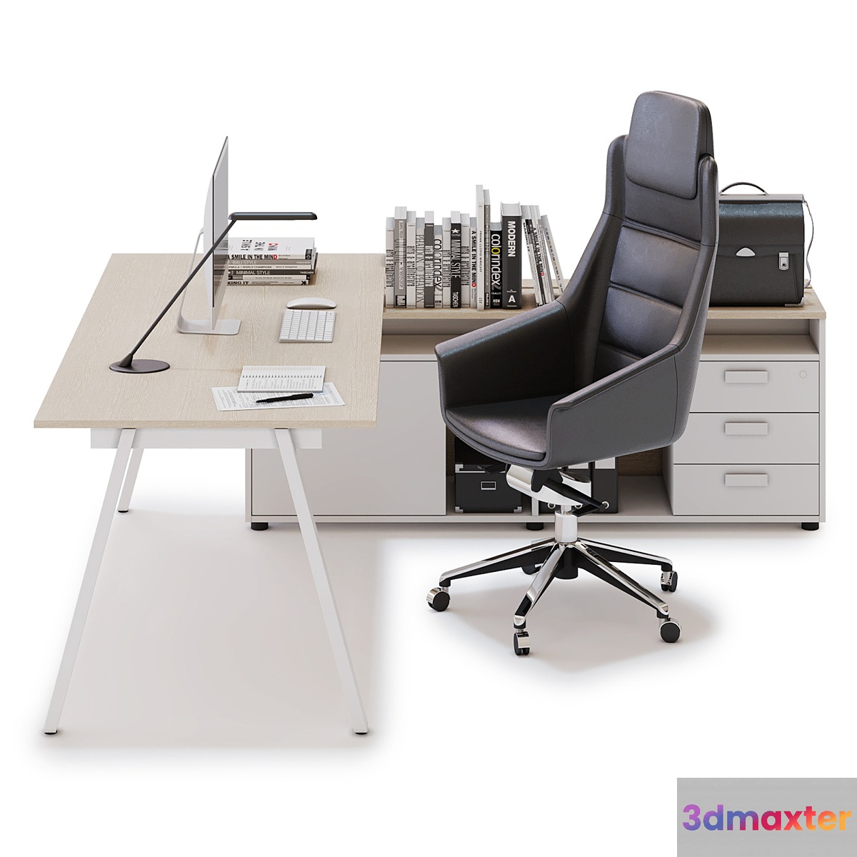 Office workspace LAS 5TH ELEMENT (v15) - No.2 3D Max