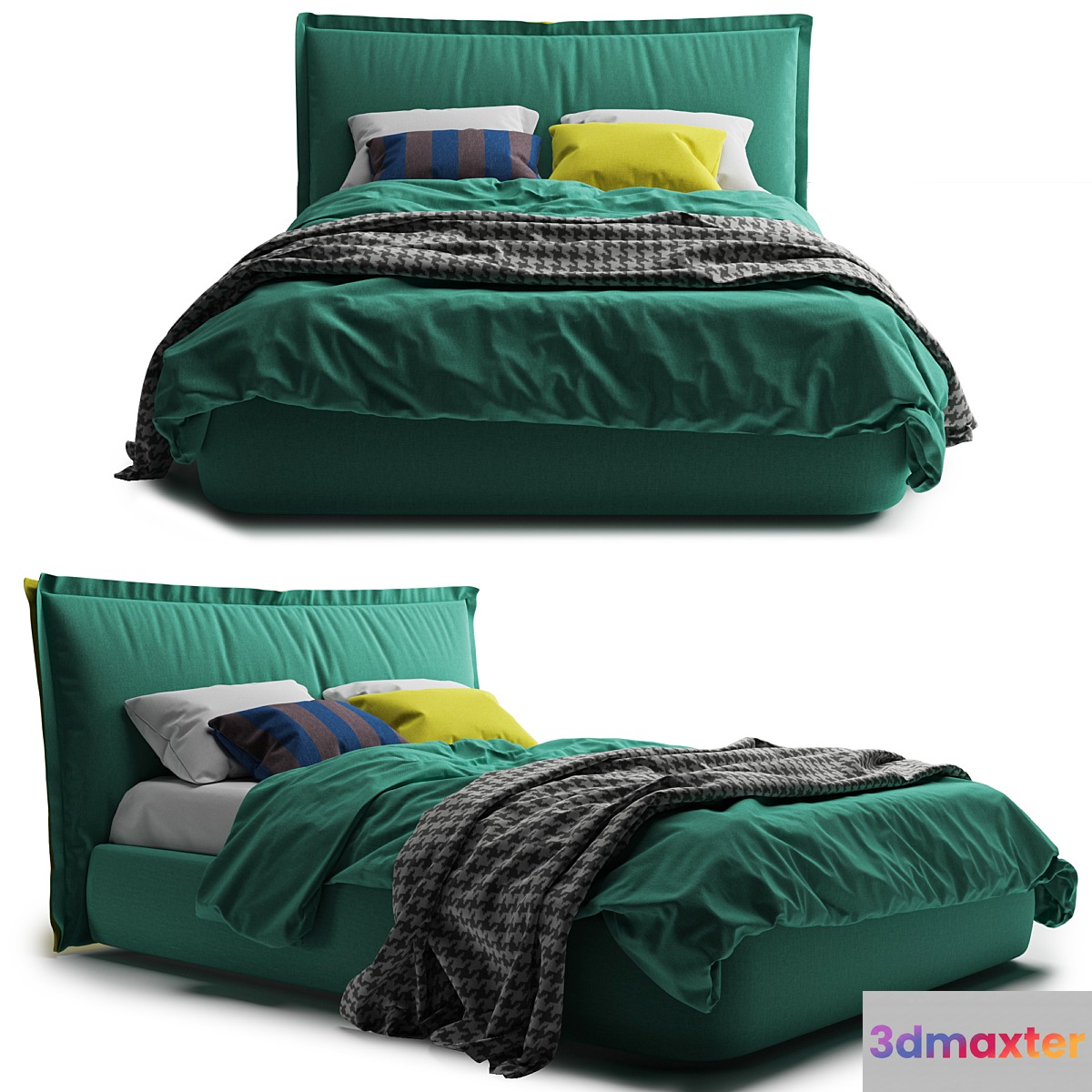 Bed Bolzan Letti Handsome Big - No.2