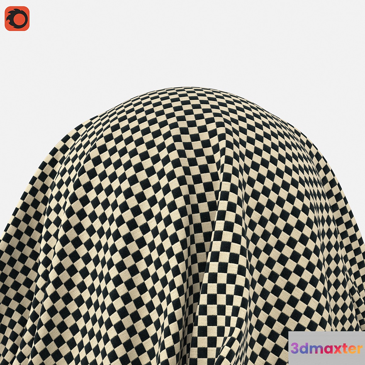 Vitra - Checkered Fabric 3D Max