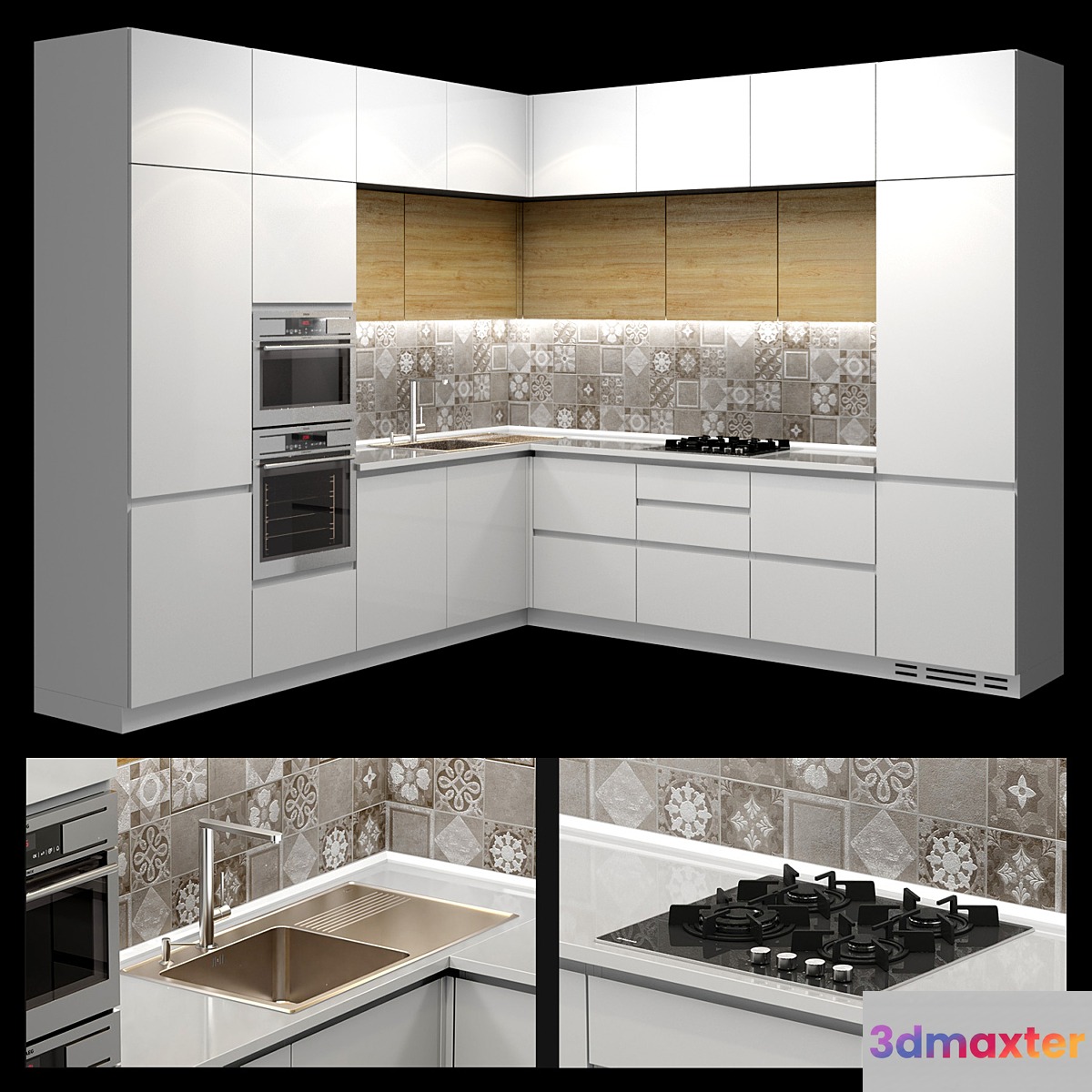 Corner kitchen