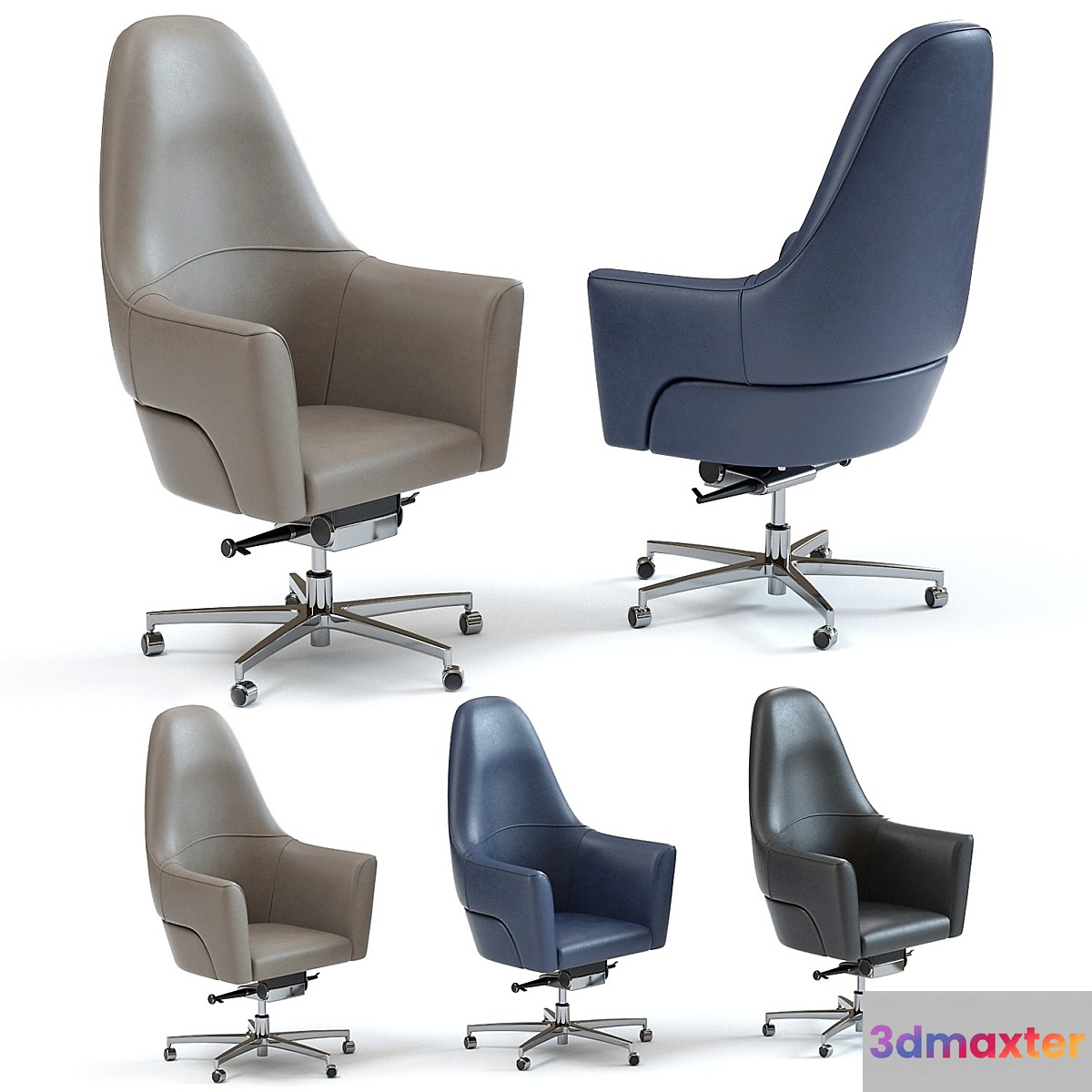The Sofa & Chair Magnum Swiwel Chair 3D Max