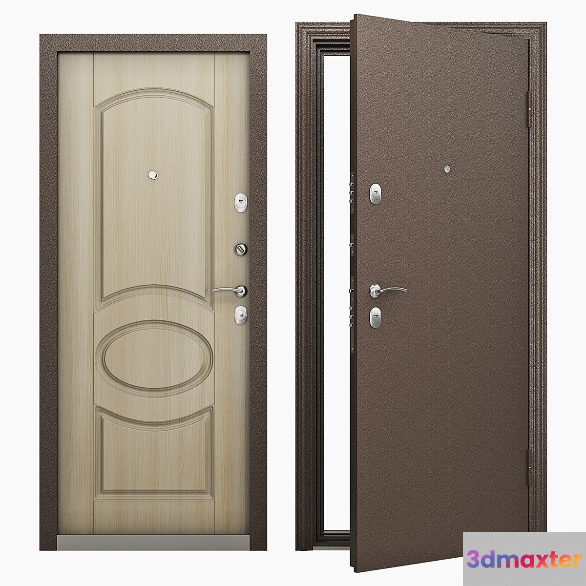 Entrance door Torex Series Delta-100 D16 3D Max