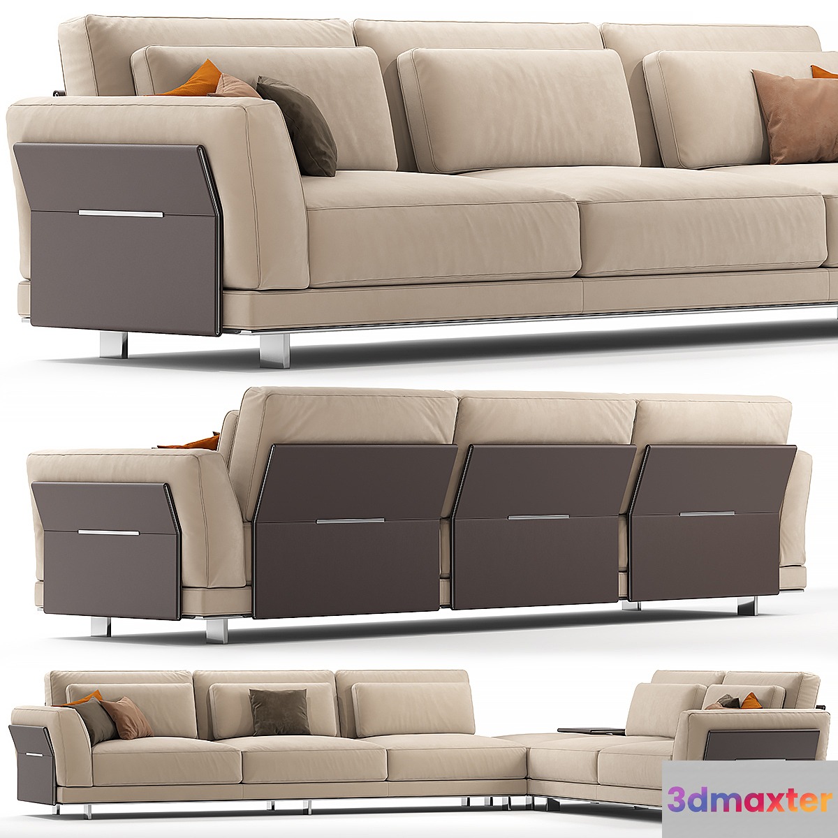 Sofa visionnaire anthem 3D Max