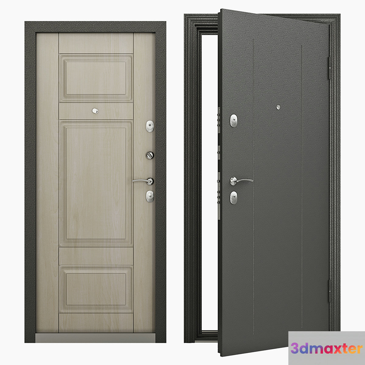Entrance door Torex Series Delta-100 RGSO D18 3D Max