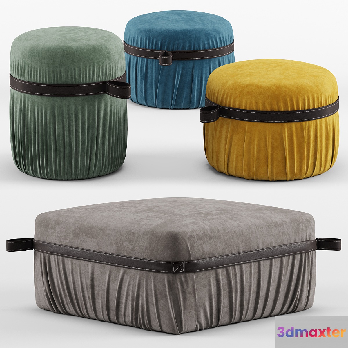 Herm poufs - Potocco - No.3