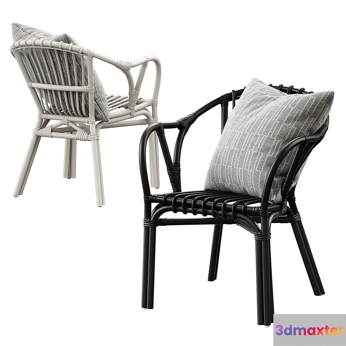 Ikea _ holmsel chair 3D Max