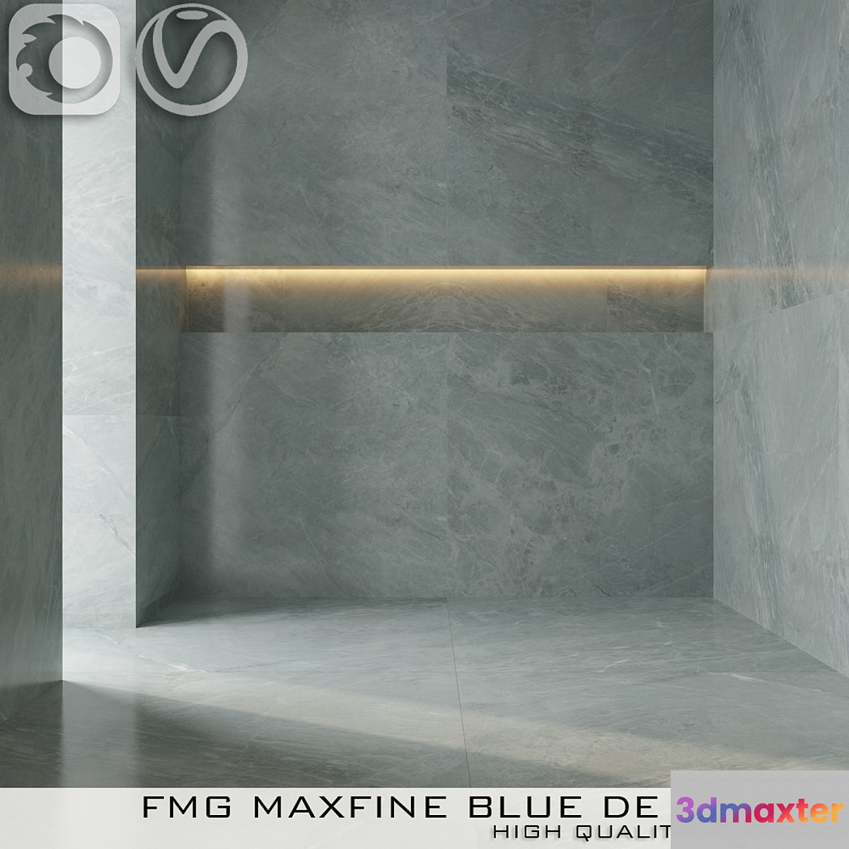 Tile FMG BLUE DE SAVOIE 3D Max