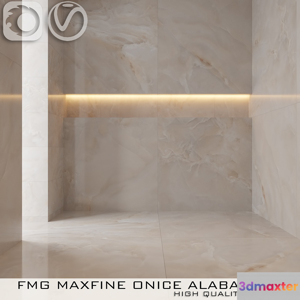 Tile FMG ONICE ALABASTRINO 3D Max