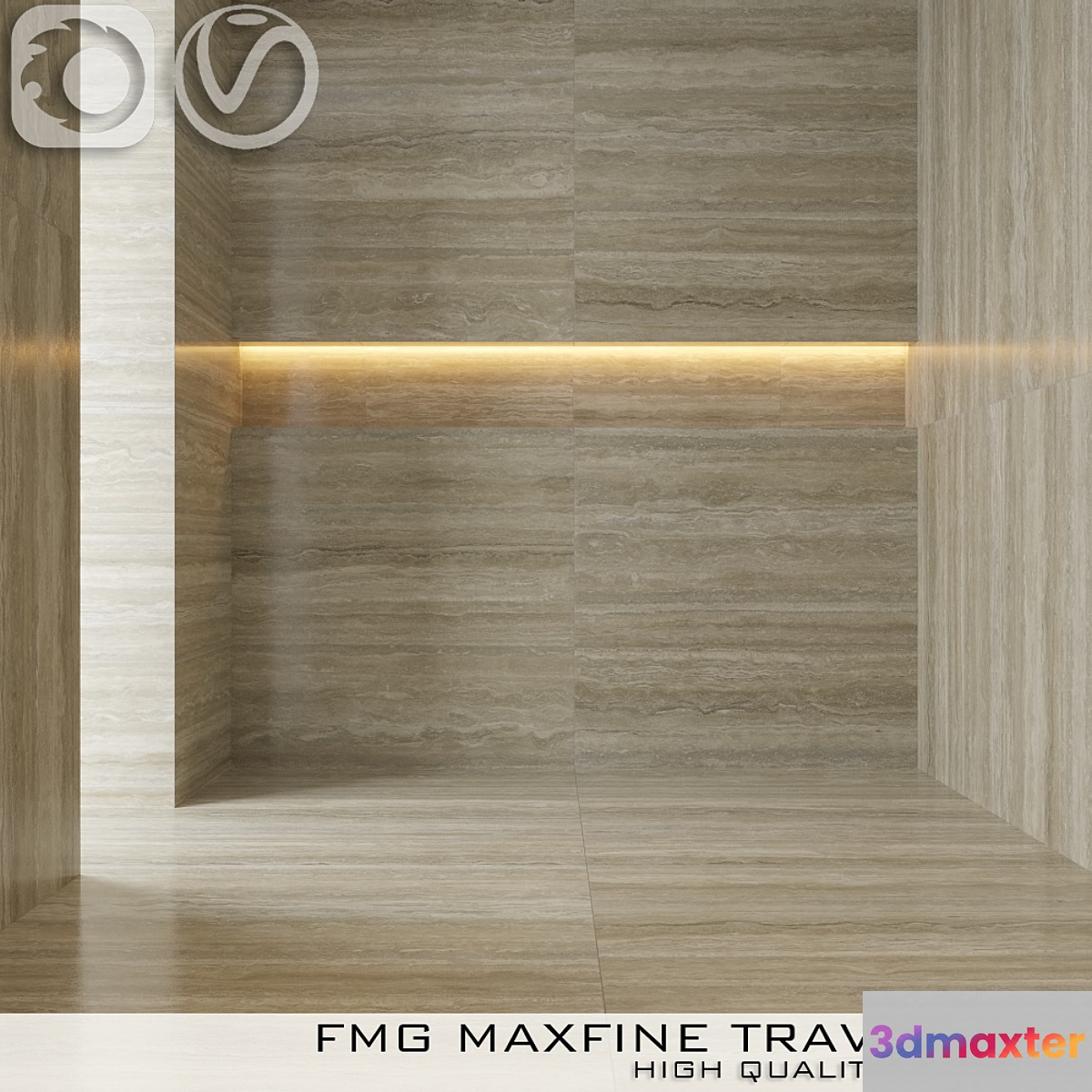 Tile FMG TRAVERTINO 3D Max