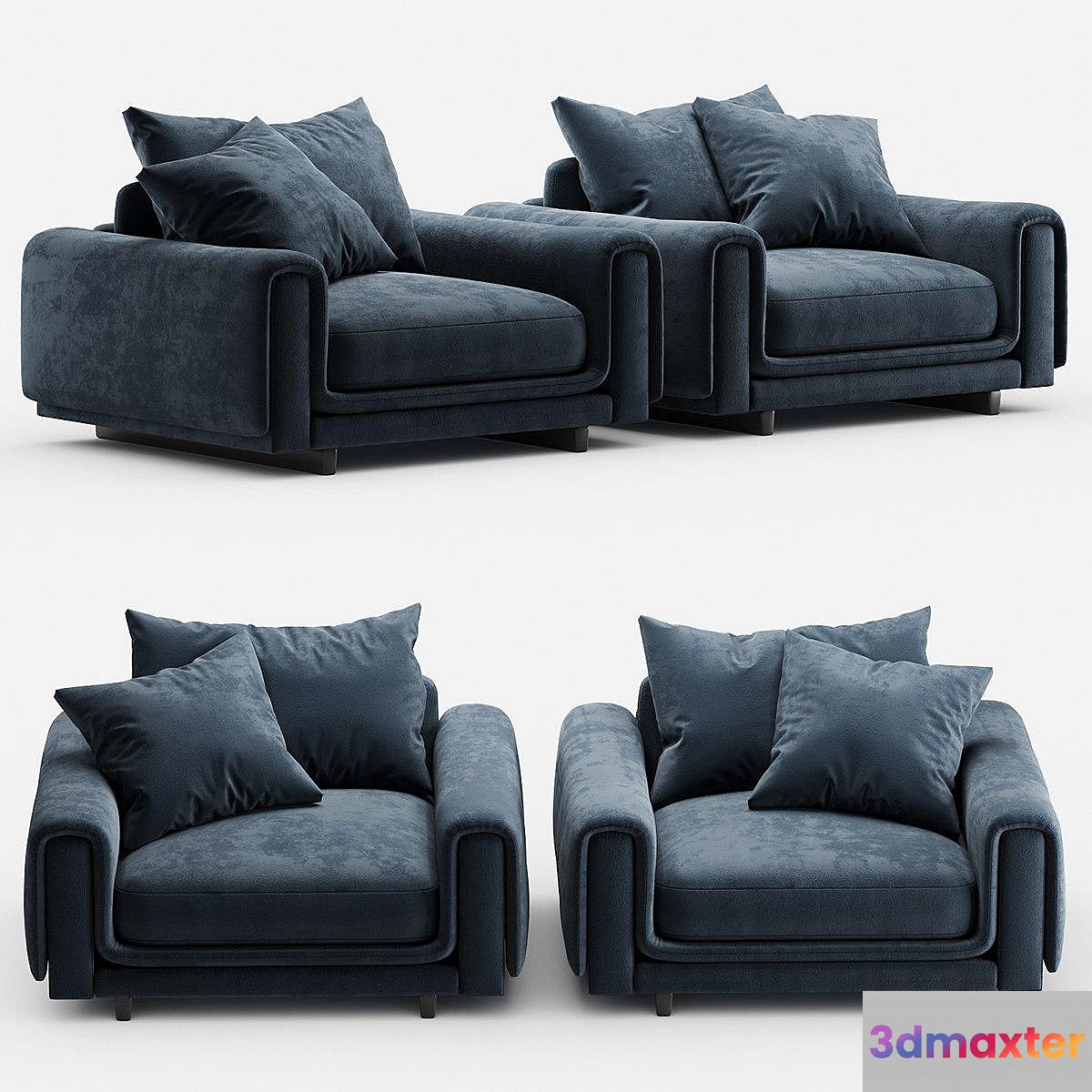 Roche bobois 3D Max