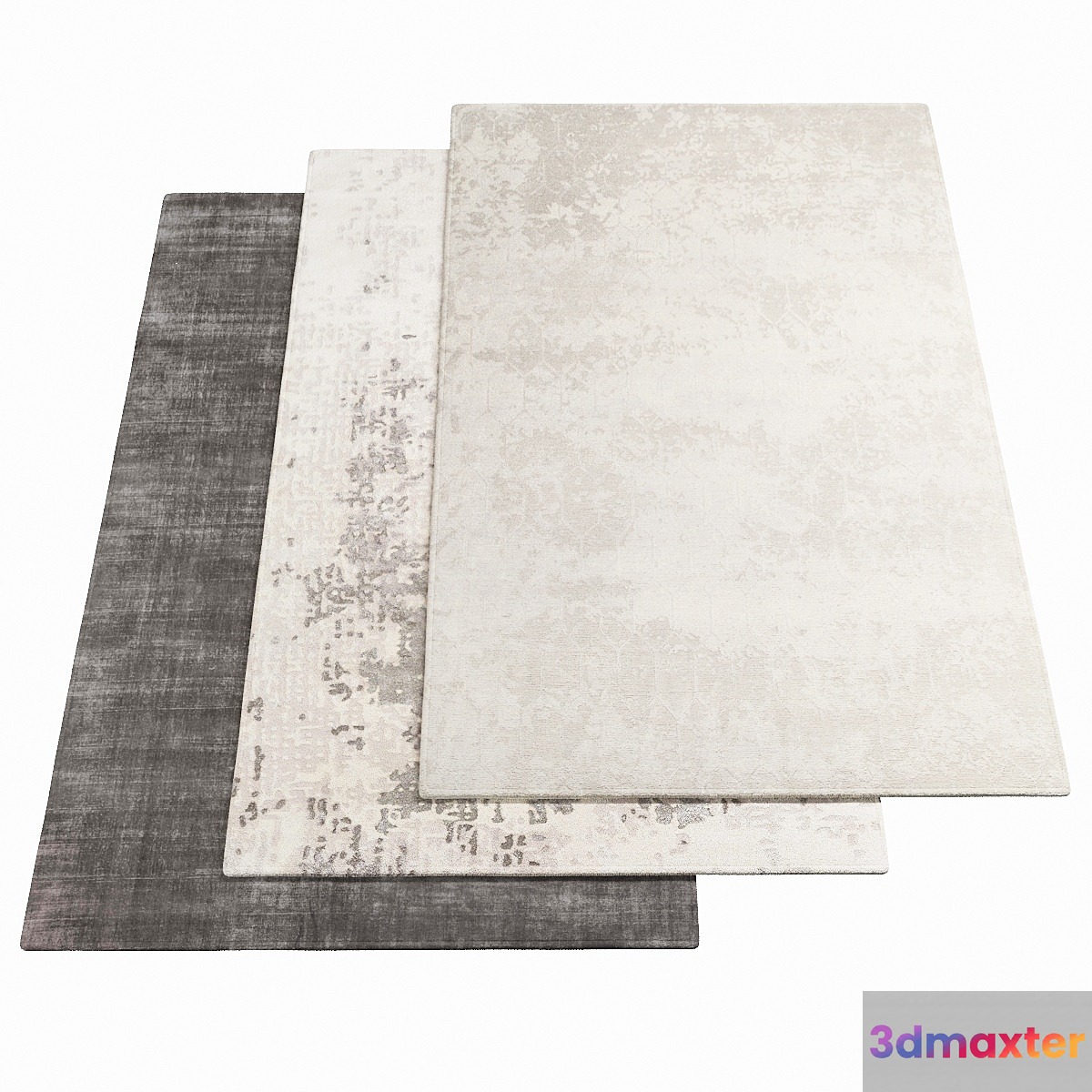 Three carpets DITRE ITALIA - 8 3D Max