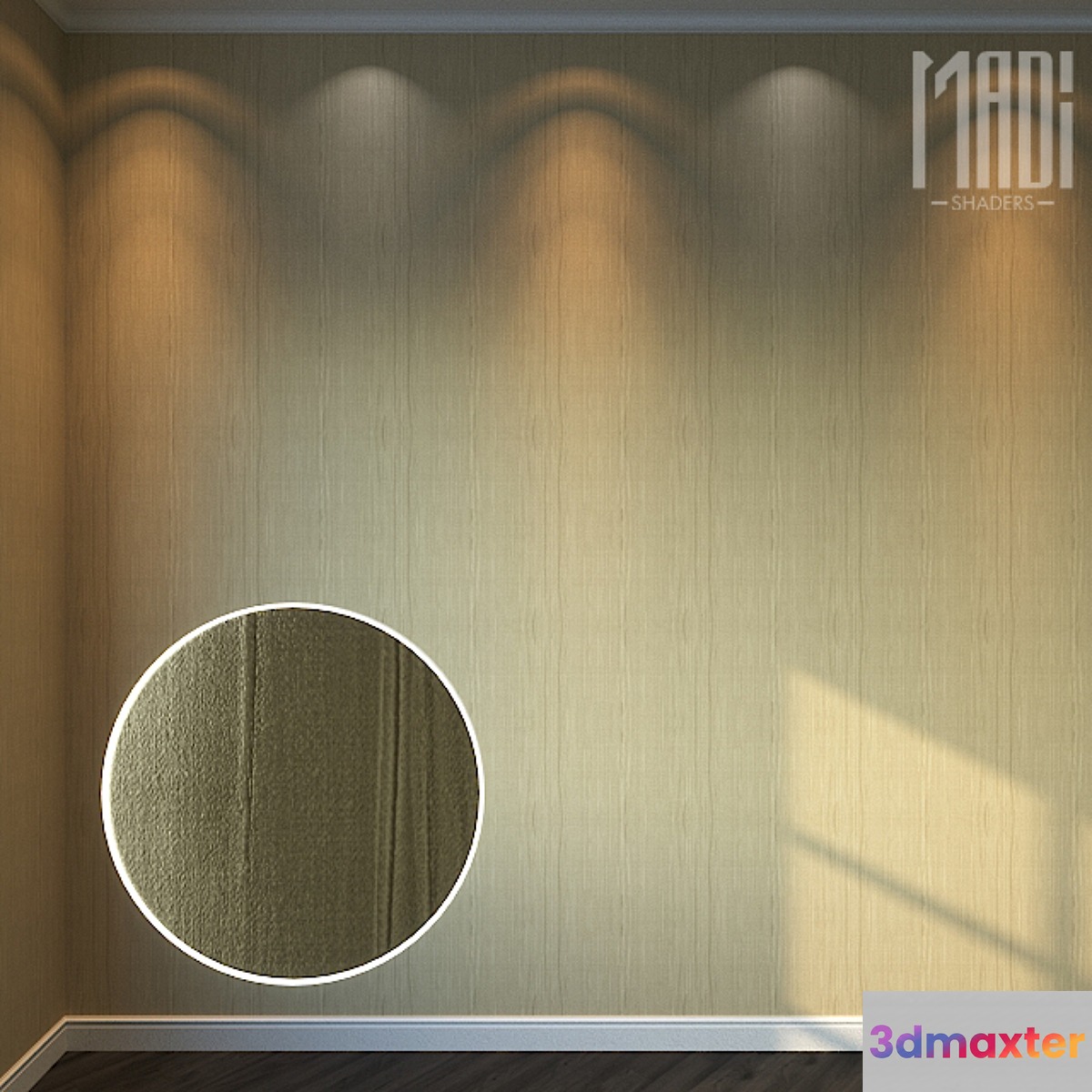 Wallpaper Sirpi 15923-9K Material 3D Max