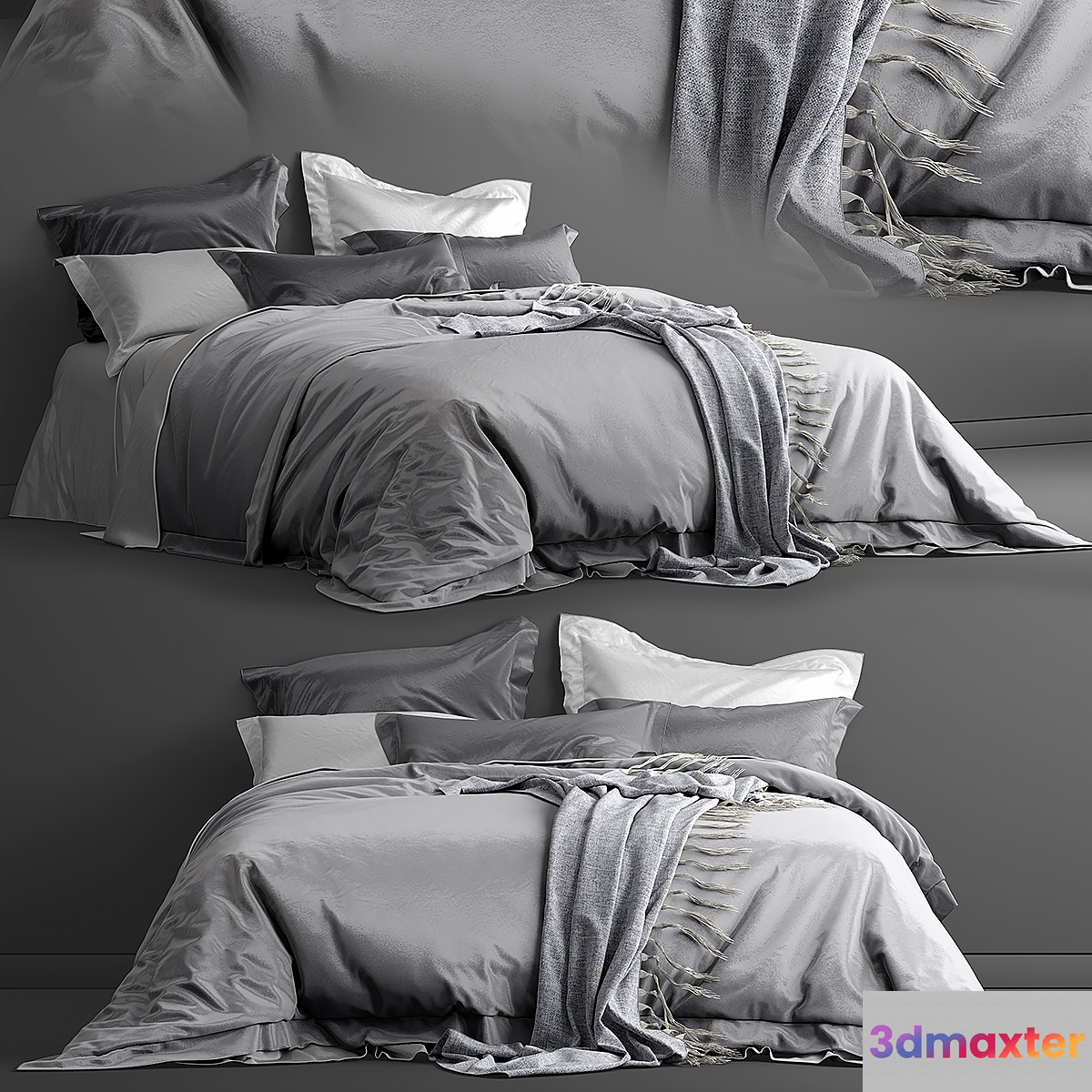 Bed adairs bed 3D Max