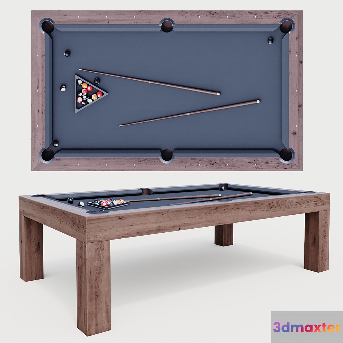 BRUNSWICK PARSONS BILLIARDS TABLE