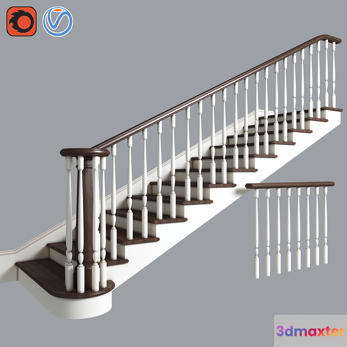 STAIRS_03 3D Max