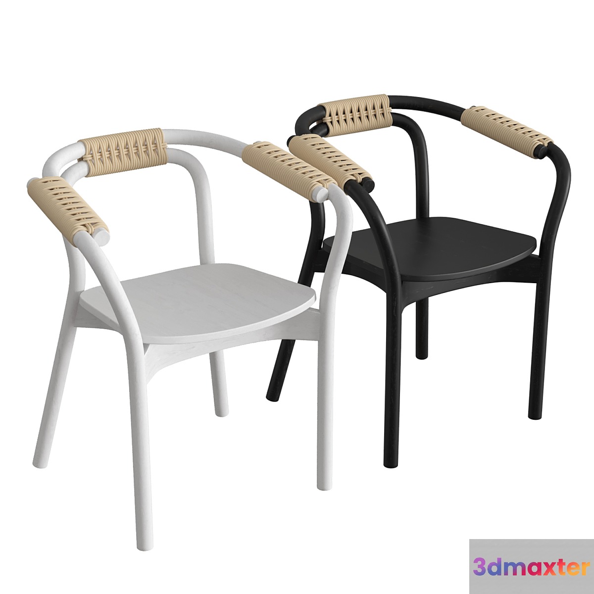 Knot chair 3D Max