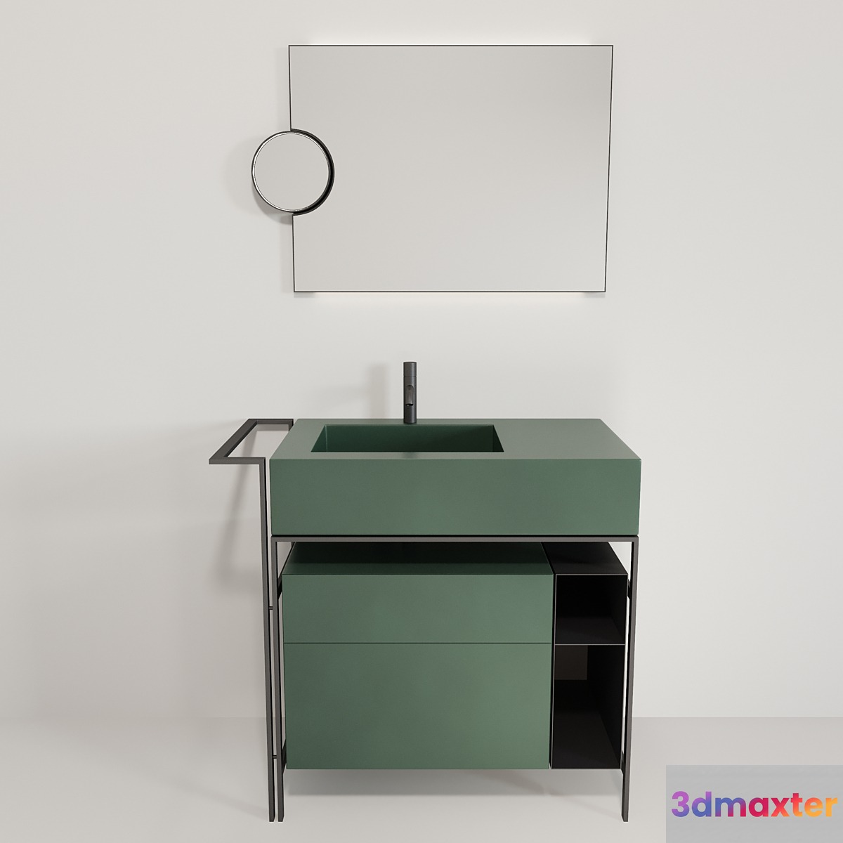 Cielo Narciso mini washbasin 3D Max