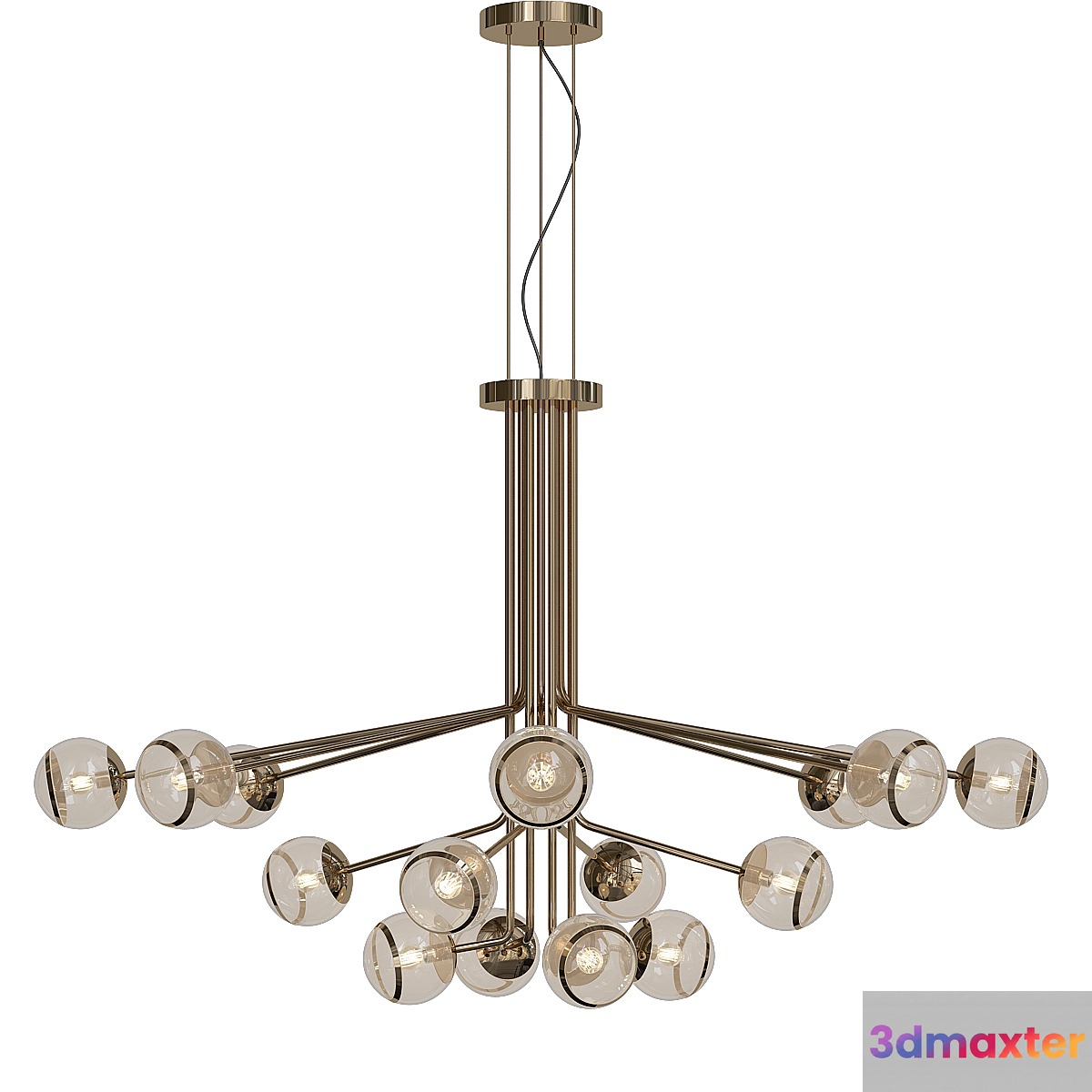 Jetclass Bubbles Pendant OBB413 3D Max