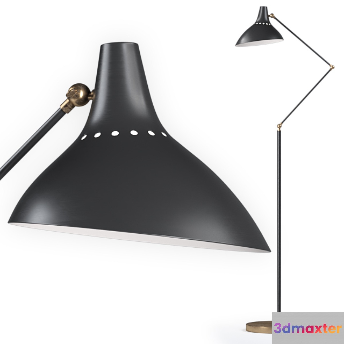 ELTE CHARLTON FLOOR LAMP 3D Max