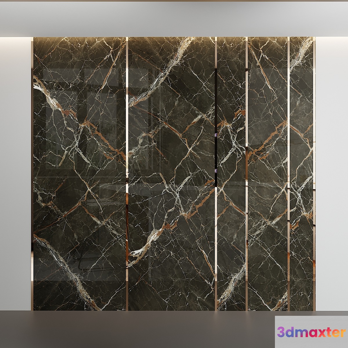 Ares wall panel 3D Max