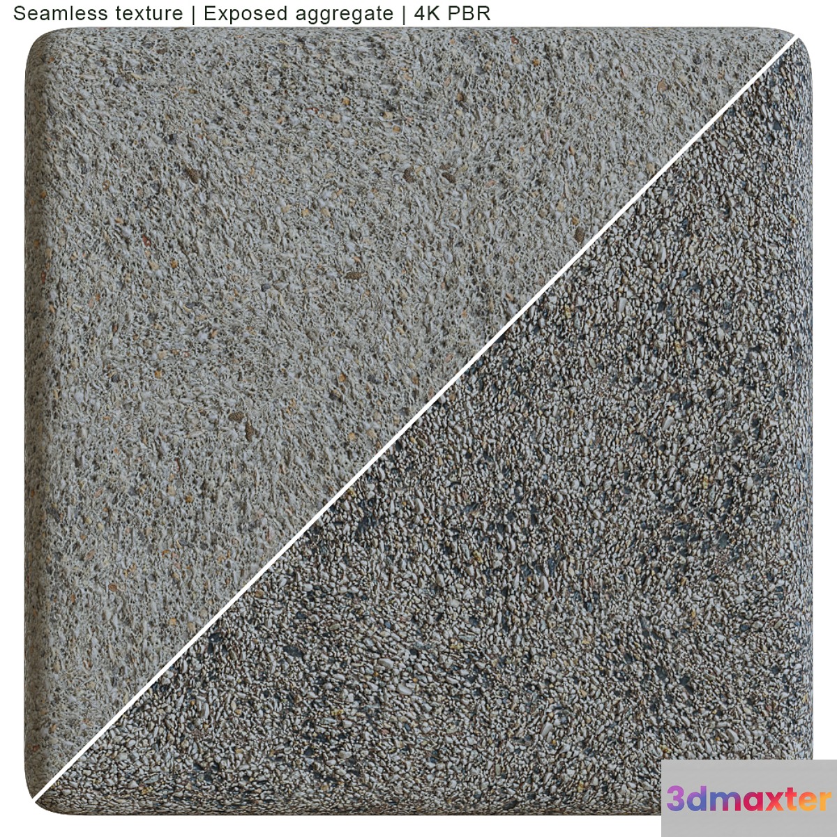 Exposed aggregate # 2 3D Max