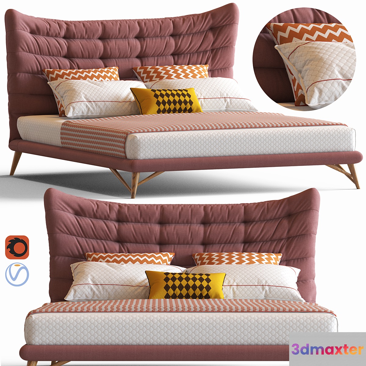 IMODERN Venezia Bed