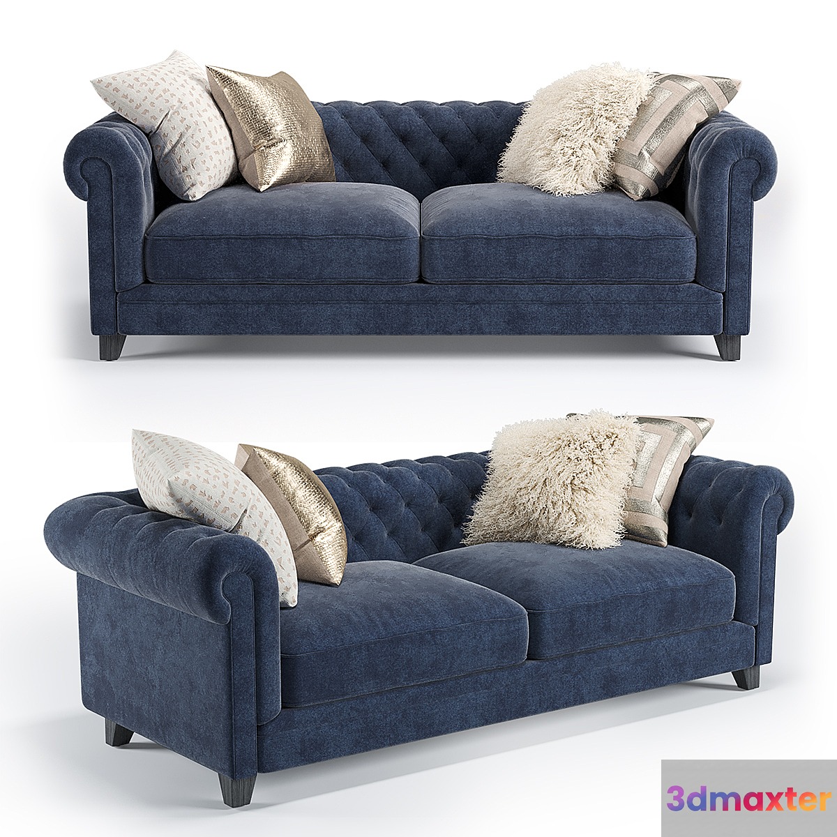 Patterson iii sofa 3D Max