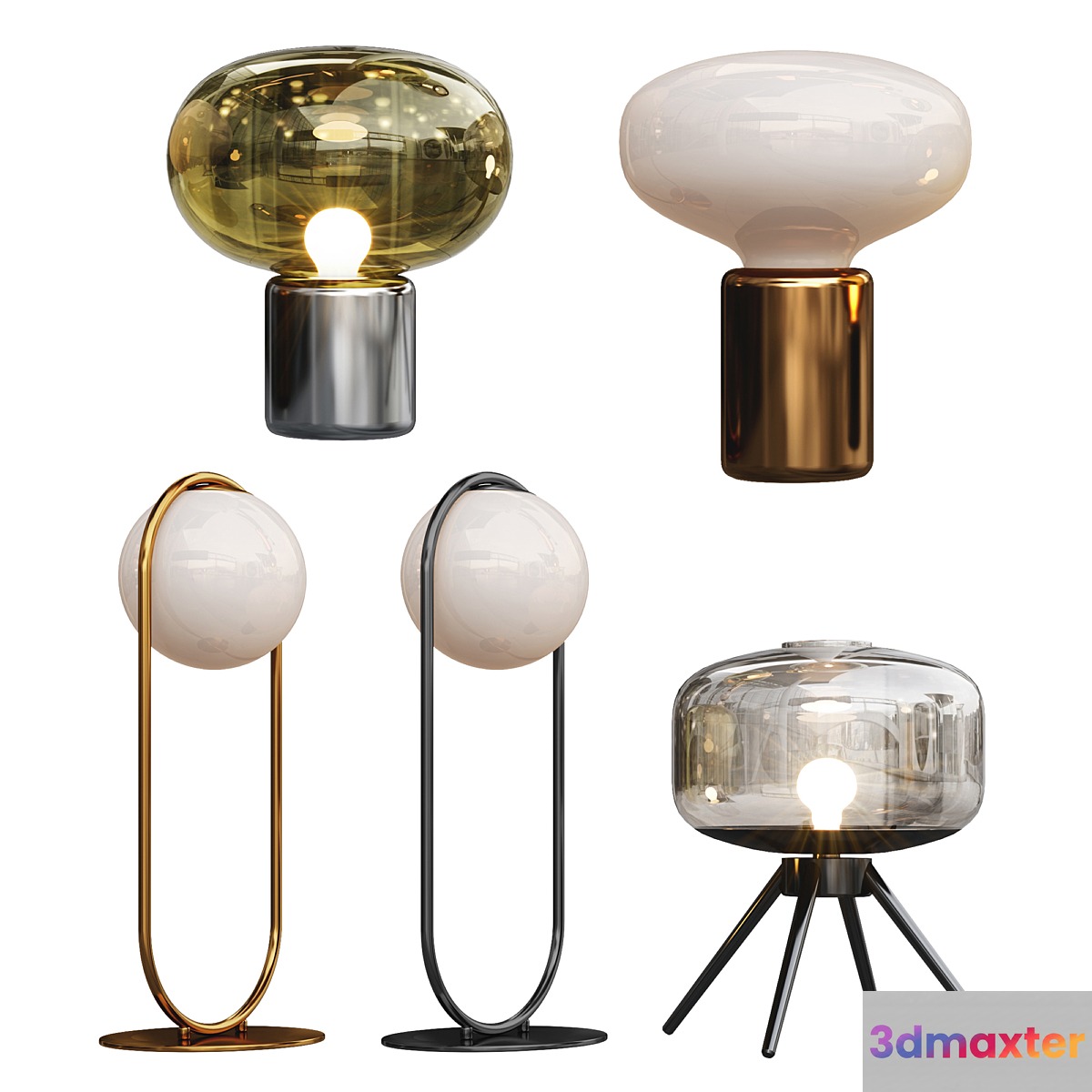 Table lamp collection