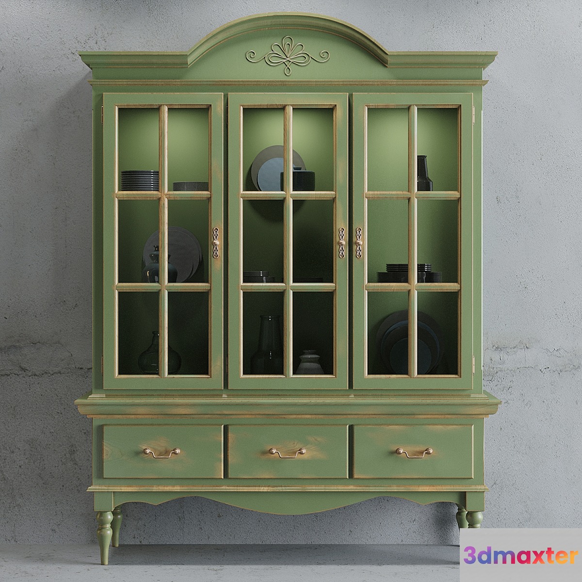 Sideboard Valencia 3 Casement 3D Max