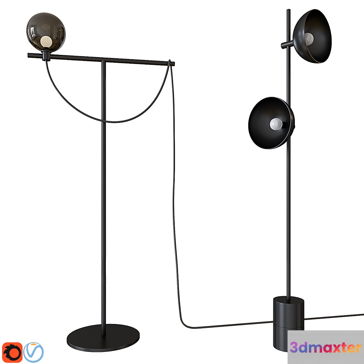 HANDVÄRK Studio Floor Lamp GLOBE FLOOR LAMP