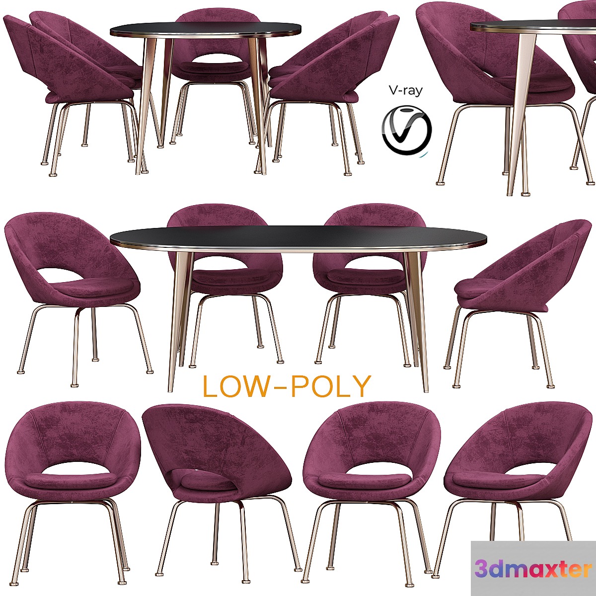 Orb Velvet Dining Chair Westelm - No.4