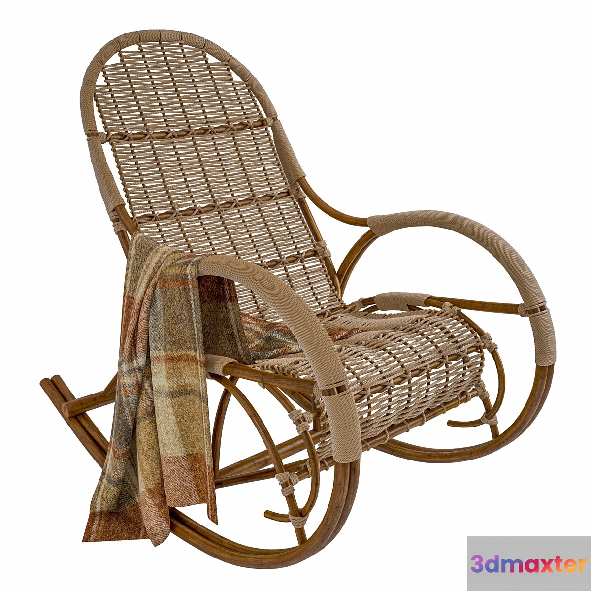 rocking chair 3D Max