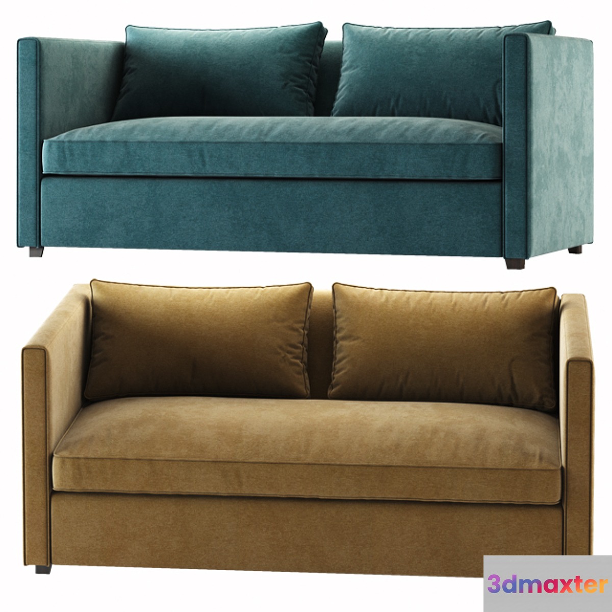 Crate and Barrel _ Torrey Sofa 3D Max