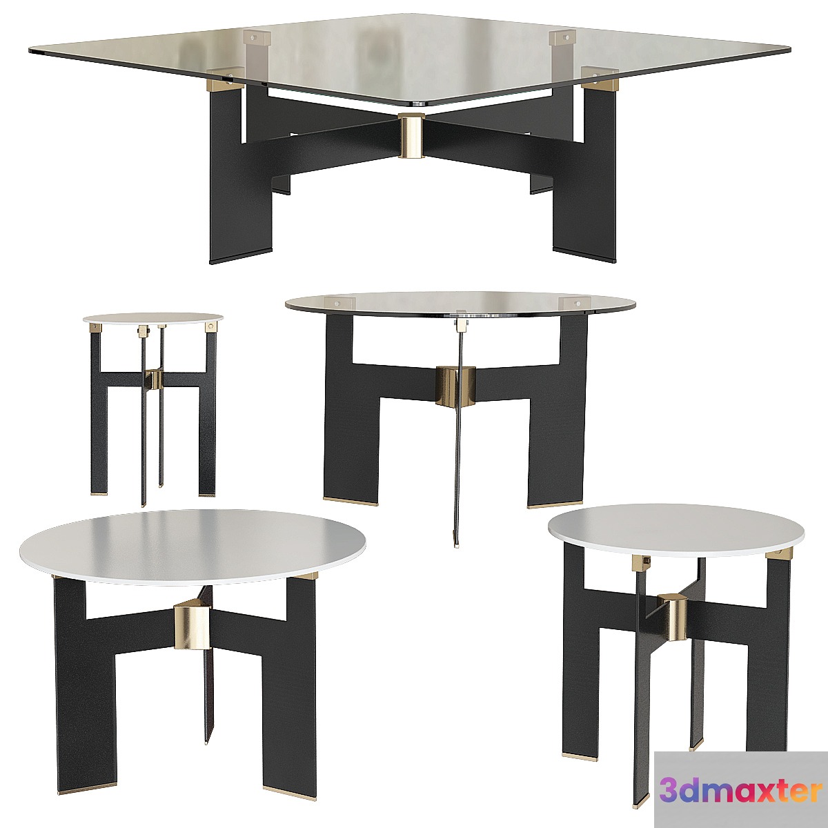 ELLIS Minotti coffee tables - No.2