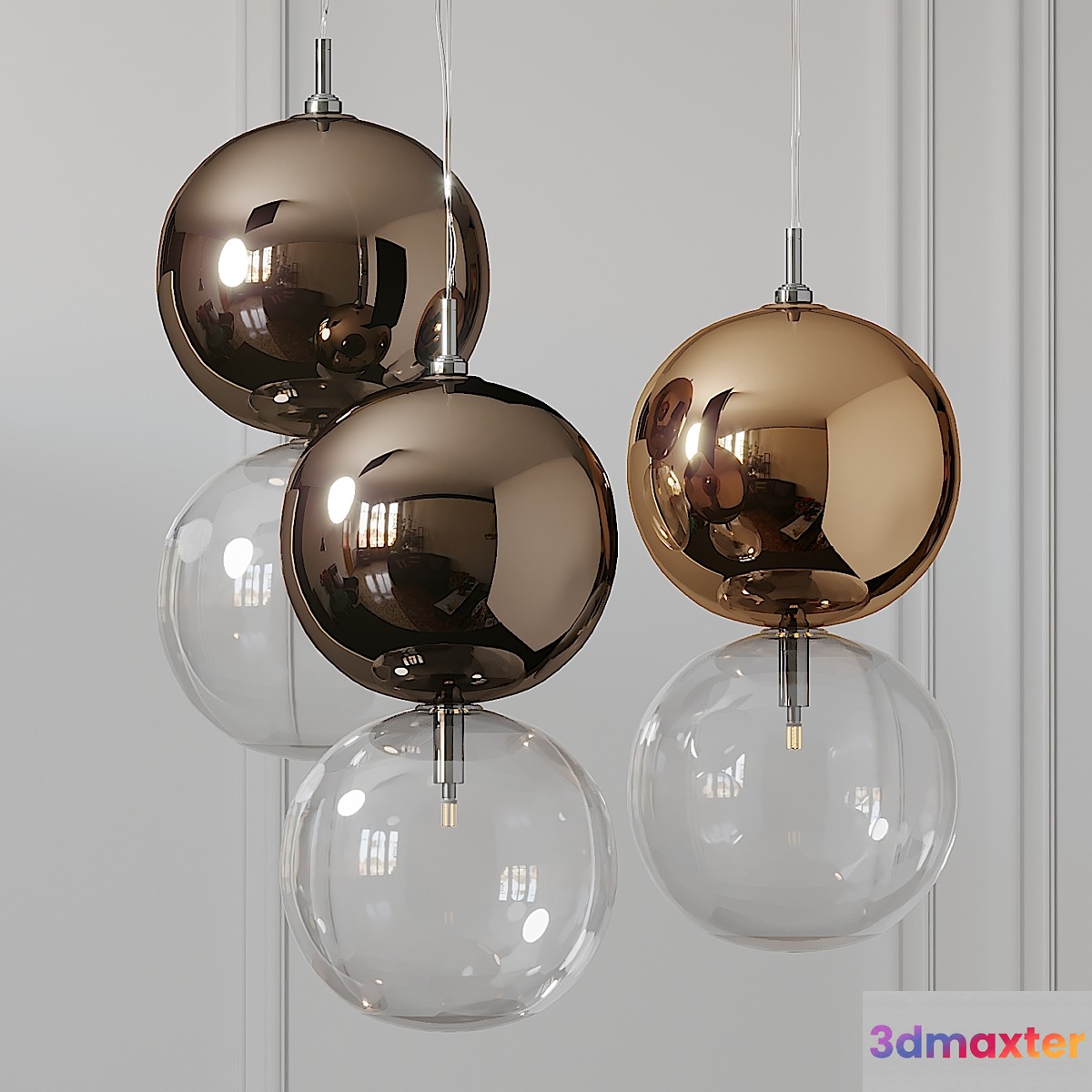 Apollo Pendant by Cattelan Italia