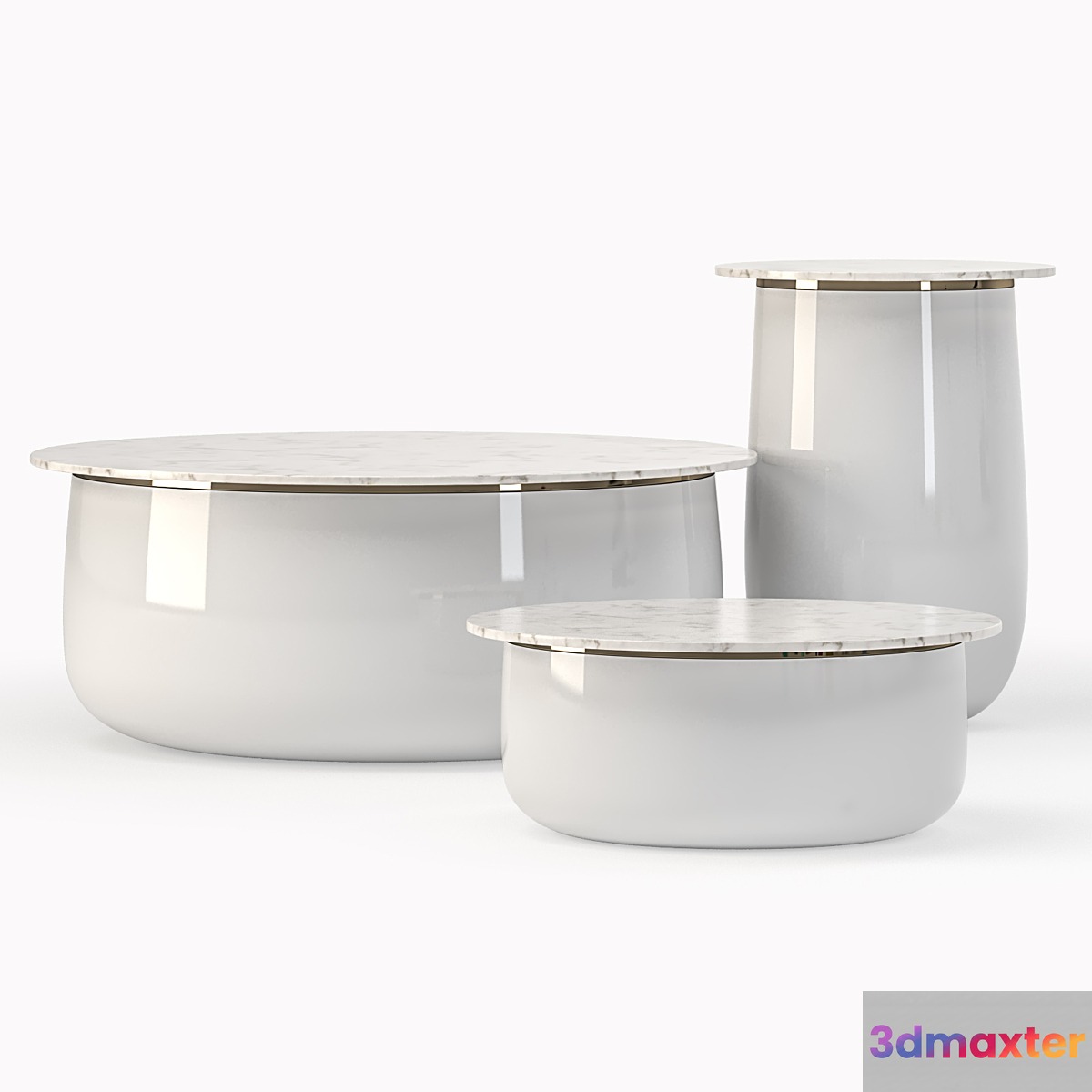 Coffee tables Helios 3D Max