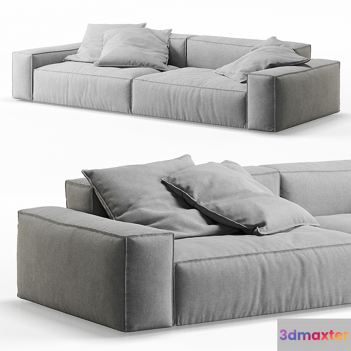 NeoWall 2 Seat Sofa by Living Divani - No.2